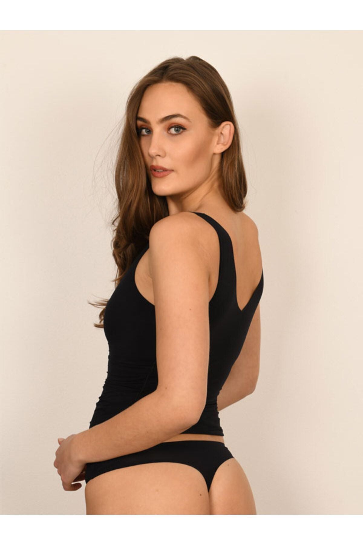 Casey Serisi Konfor Modeli İz Göstermeyen Atlet Body Siyah